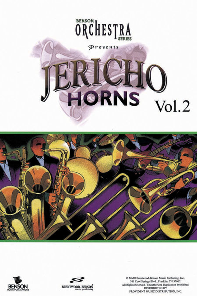 Jericho Horns, Volume 2 (Stereo Accompaniment/Split Rehearsal CD)