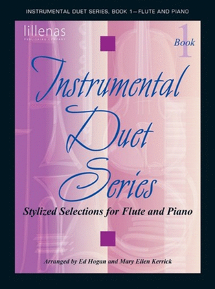 Book cover for Instrumental Duet Series, Book 1 - Flute and Piano