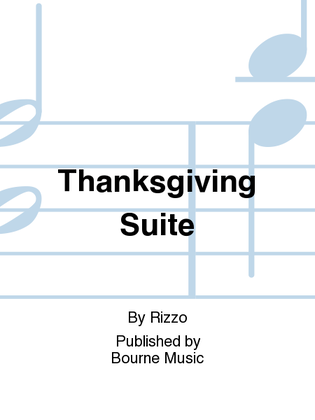 Book cover for Thanksgiving Suite
