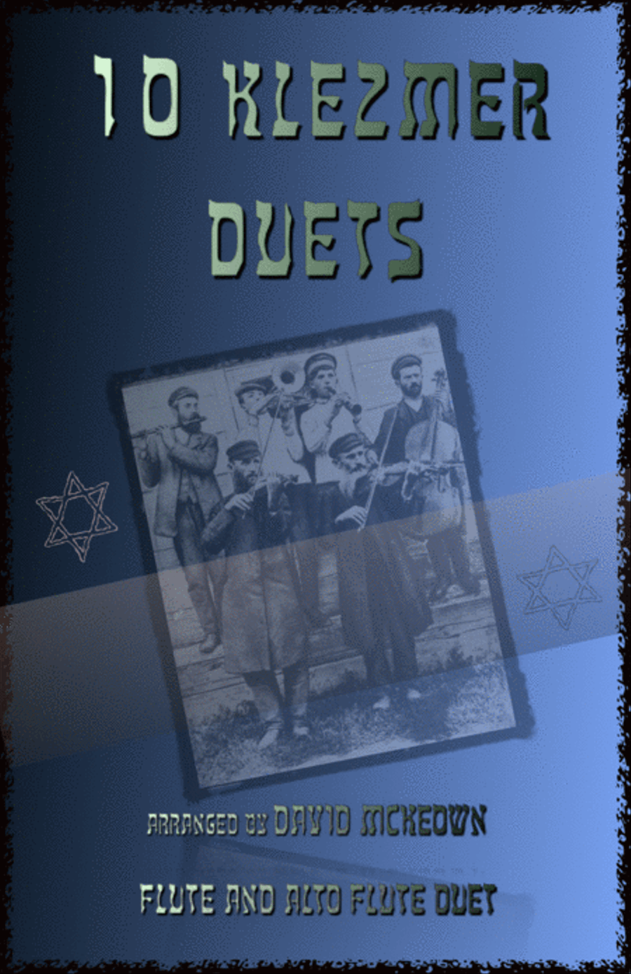 10 Klezmer Duets for Flute and Alto Flute Woodwind Duet scores gallery preview page 1