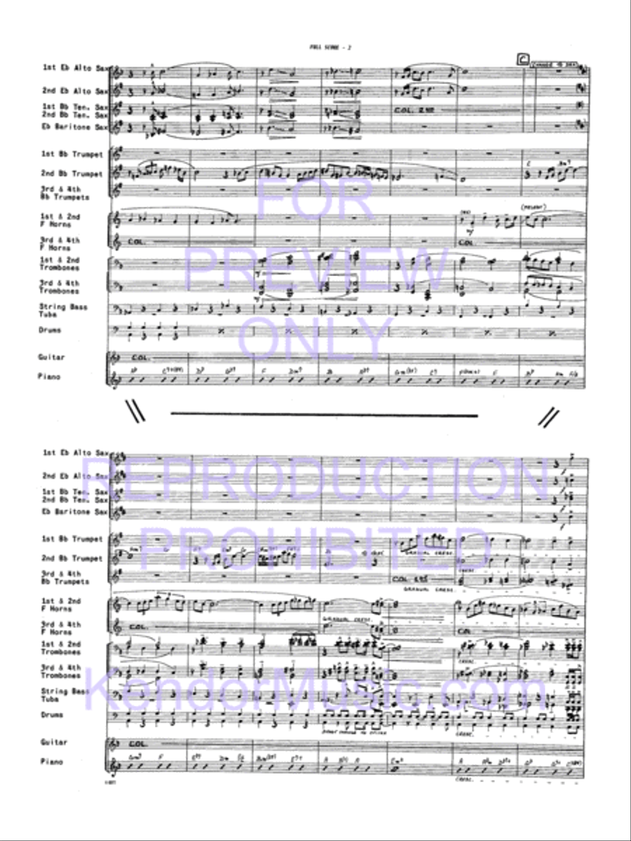Consummation Jazz Ensemble scores gallery preview page 3