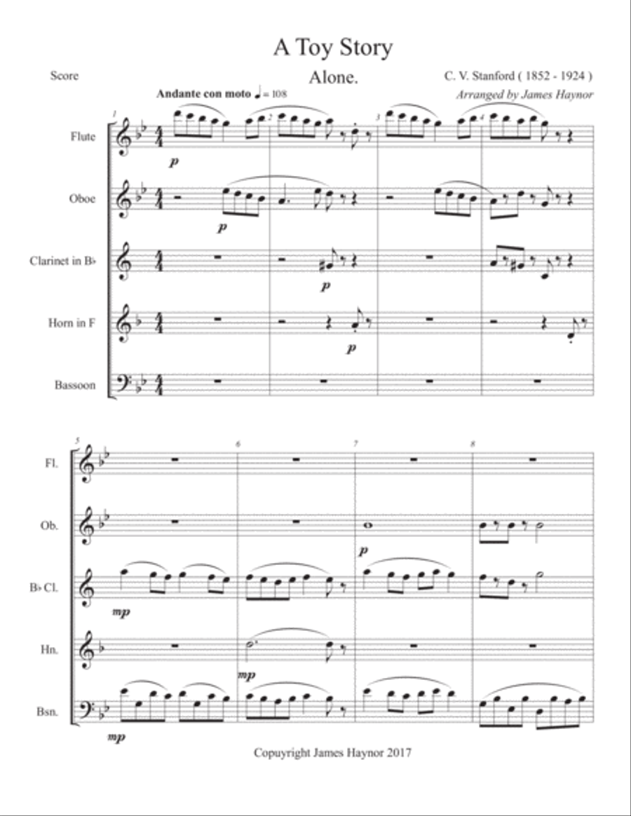 A Toy Story A Toy Story Small Ensemble scores gallery preview page 3