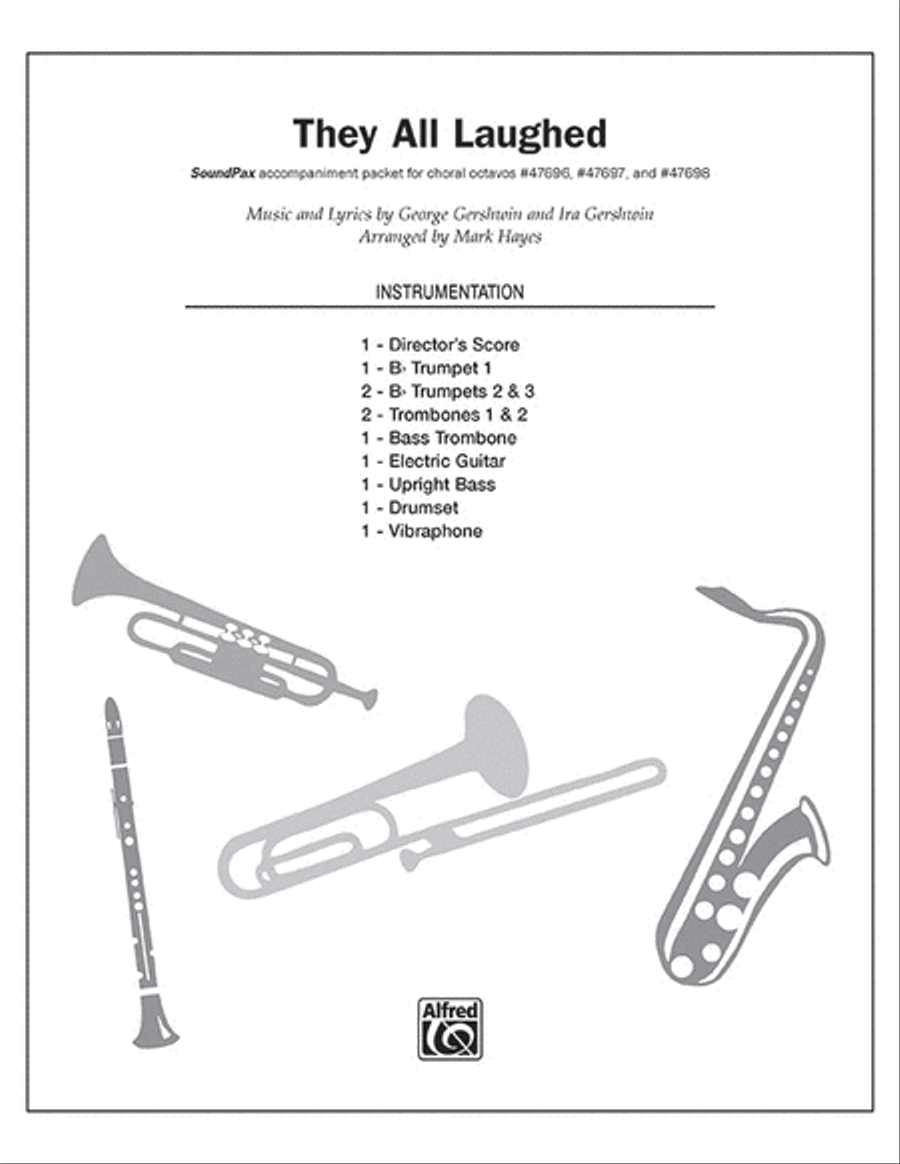 They All Laughed Choir scores gallery preview page 1
