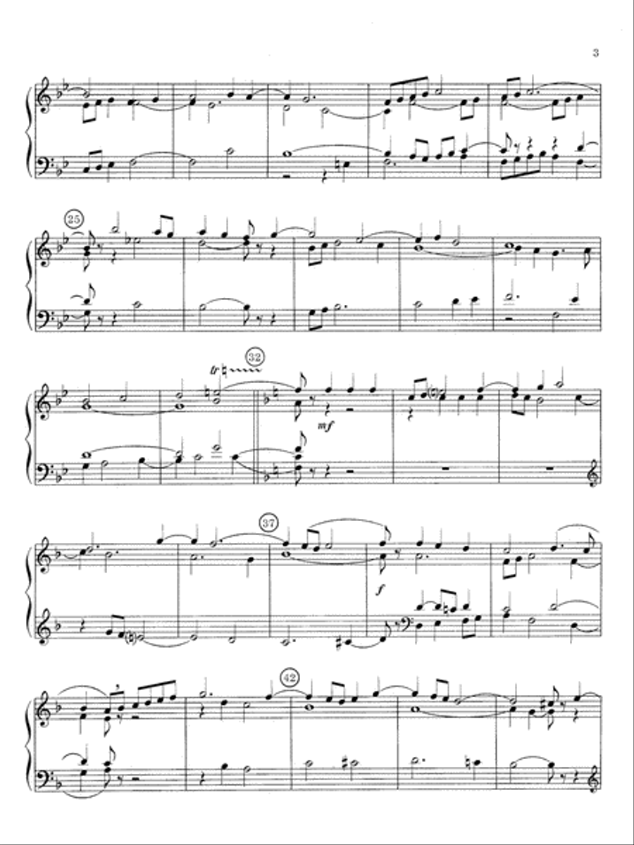 A Mighty Fortress Organ scores gallery preview page 5