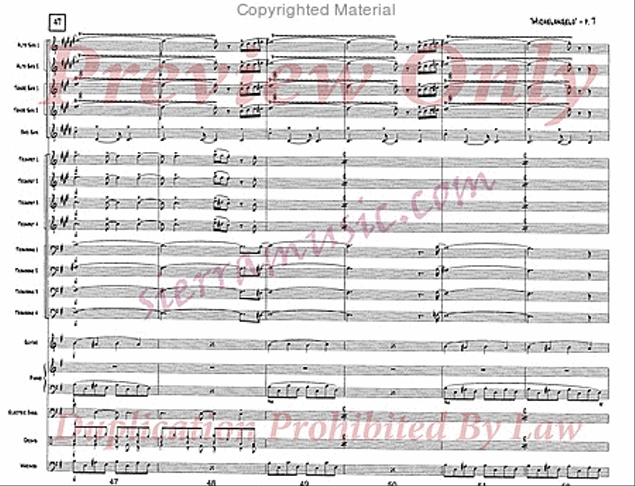 Michelangelo Michelangelo Jazz Ensemble scores gallery preview page 8