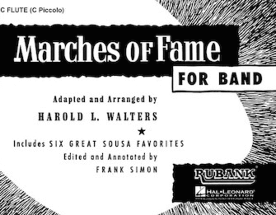 Marches Of Fame For Band - Baritone B.C.