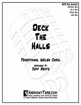 Deck The Halls (SATB Sax Quartet)