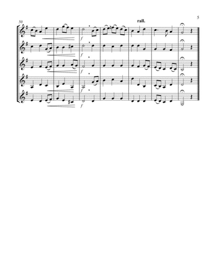 A Virgin Most Pure (Clarinet Quintet)