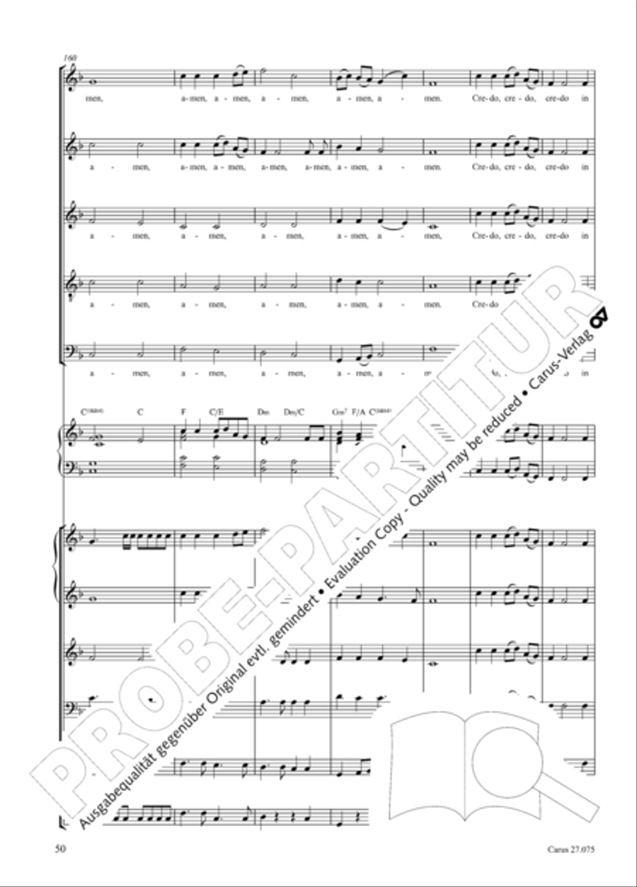 Missa secunda Missa secunda SSA scores gallery preview page 51