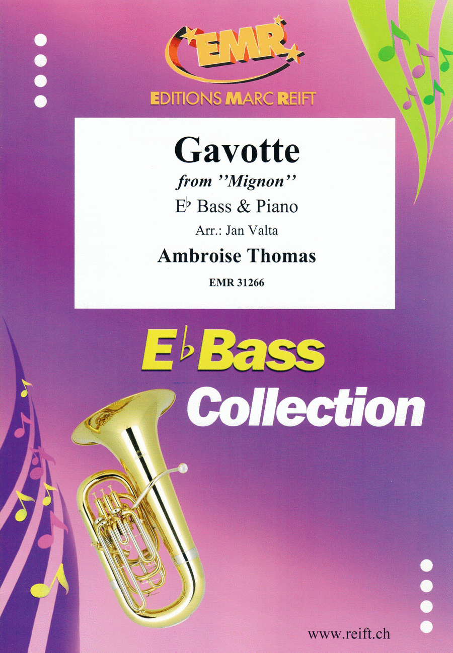Gavotte Voice Solo scores gallery preview page 1