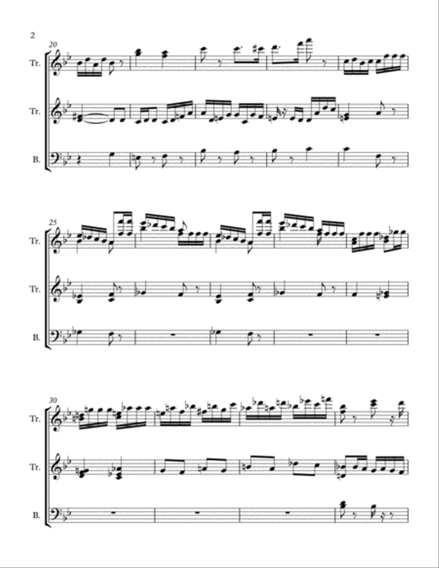 Nutcracker - Miniature Overture Carillon scores gallery preview page 2