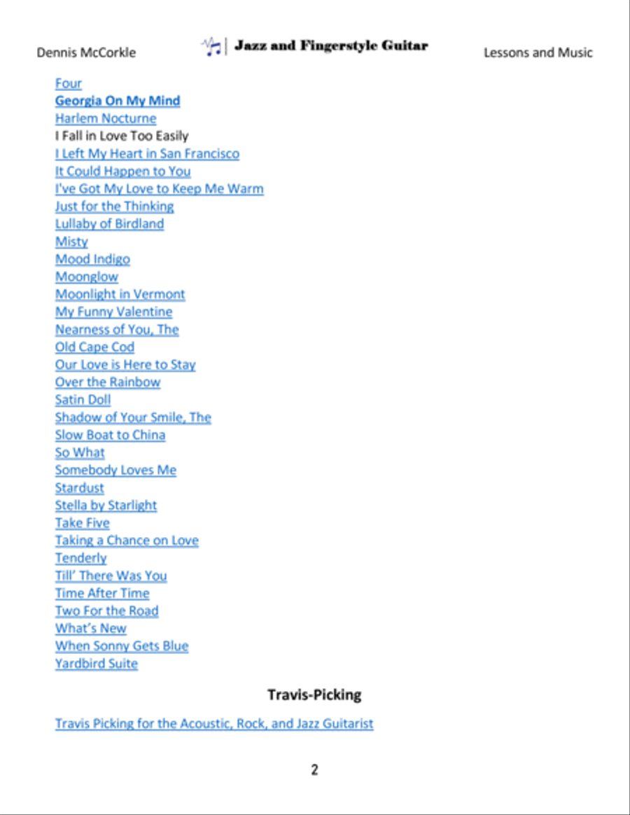 My Valentine Guitar Solo scores gallery preview page 4
