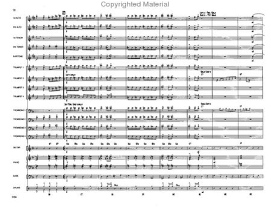 Jazz-Me Blues Jazz Ensemble scores gallery preview page 9