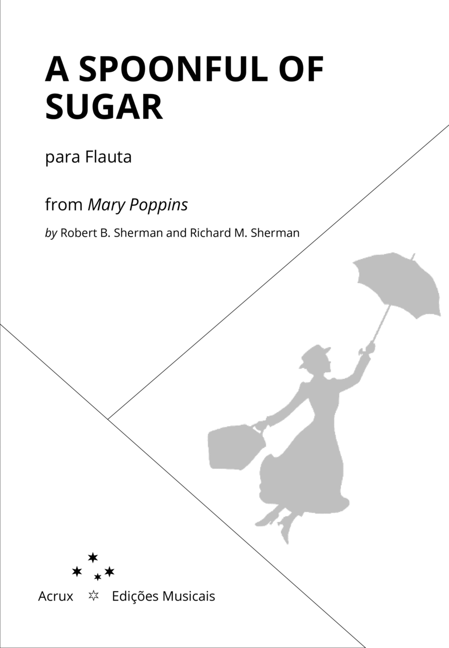 A Spoonful Of Sugar Flute Solo scores gallery preview page 1