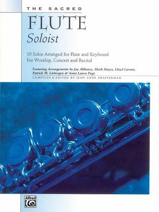 Book cover for The Sacred Flute Soloist
