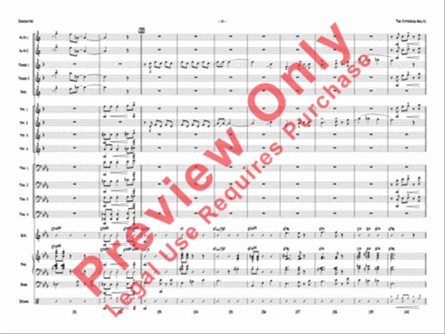 The Jitterbug Waltz Jazz Ensemble scores gallery preview page 17