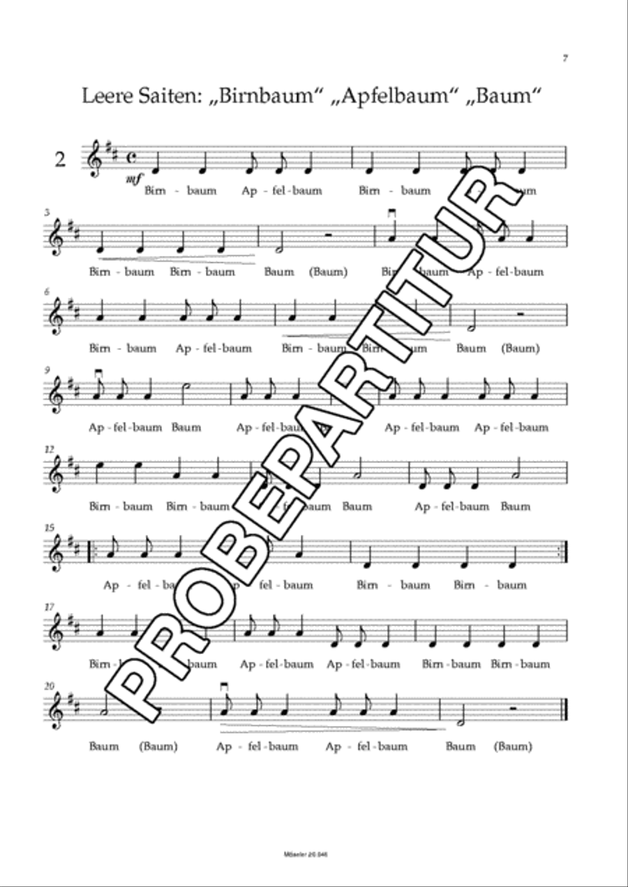 106 Etuden fur den Violinunterricht Violin Solo scores gallery preview page 8