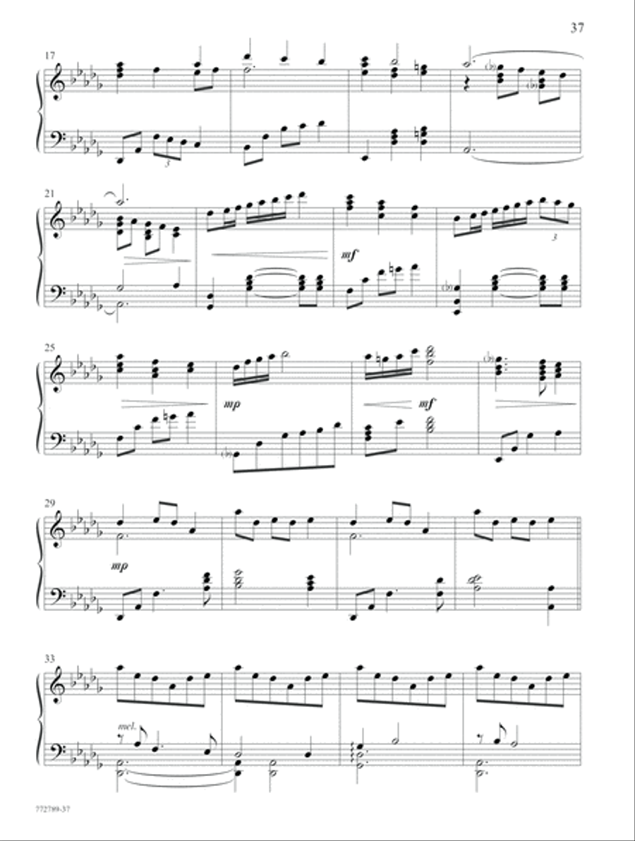 Playing the Psalms Playing the Psalms Piano Solo scores gallery preview page 19