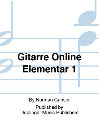 Gitarre Online Elementar 1