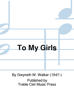 Book cover for To My Girls