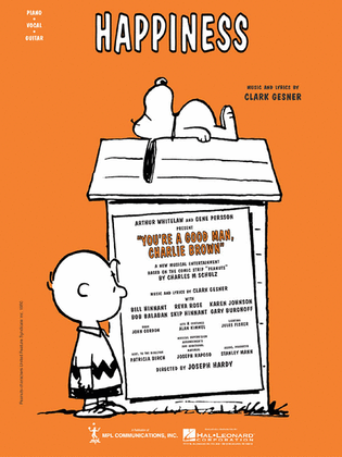 Book cover for Happiness – From 'You're a Good Man Charlie Brown'