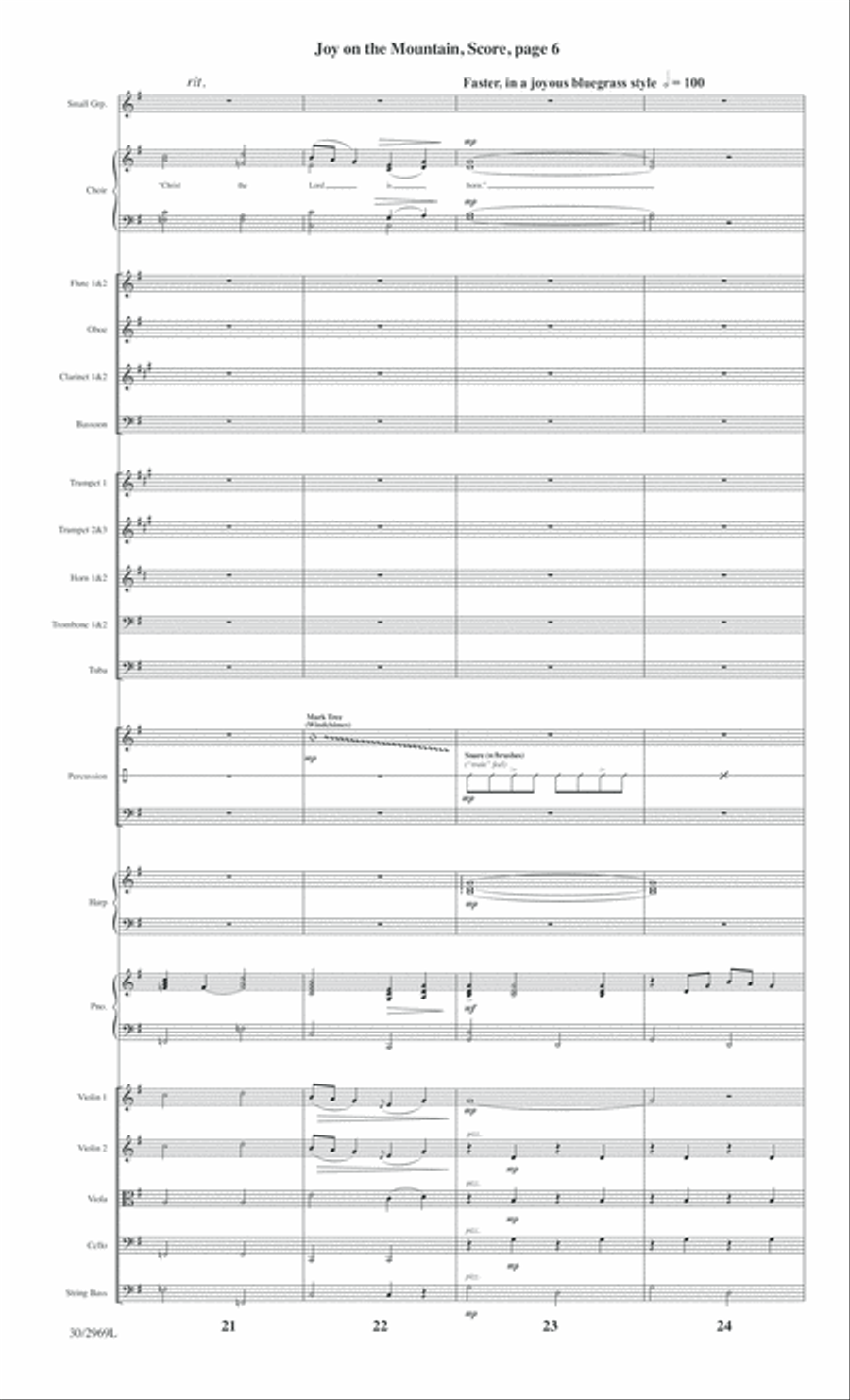 The Heart of Christmas - Full Score Choir scores gallery preview page 135