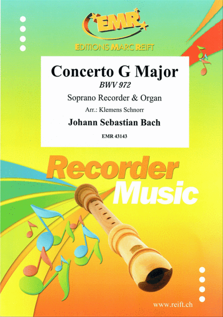Concerto G Major Concerto G Major Soprano Recorder scores gallery preview page 1