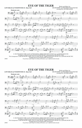 Eye of the Tiger: Low Brass & Woodwinds #2 - Bass Clef