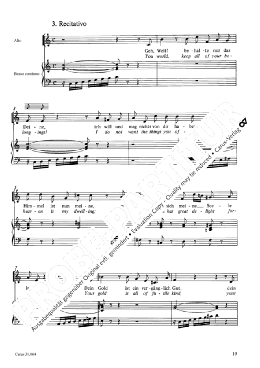See now, what kind of love (Sehet, welch eine Liebe hat uns der Vater erzeiget) 4-Part scores gallery preview page 20