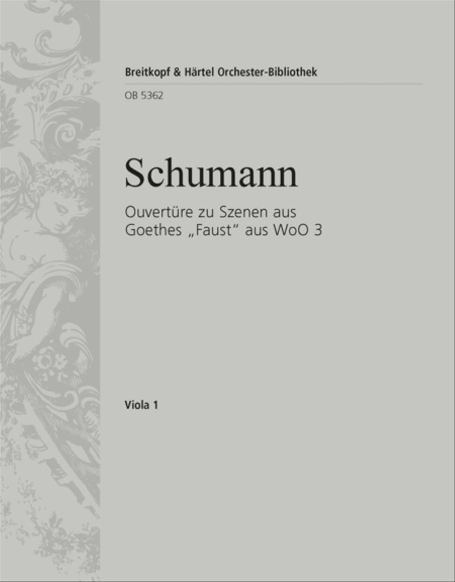 Scenes from Goethe's “Faust” WoO 3 Orchestra scores gallery preview page 1
