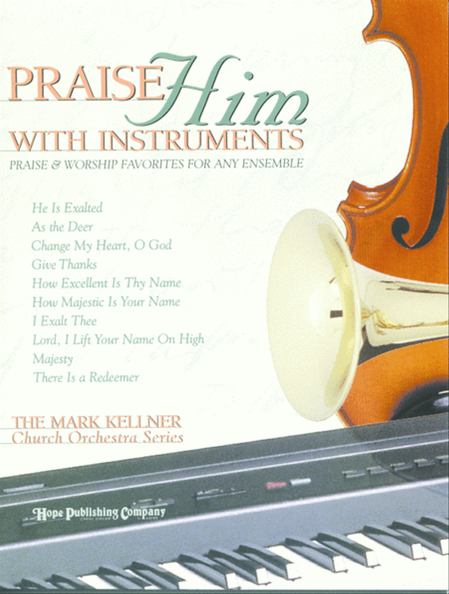 Praise Him with Instruments Orchestra scores gallery preview page 1