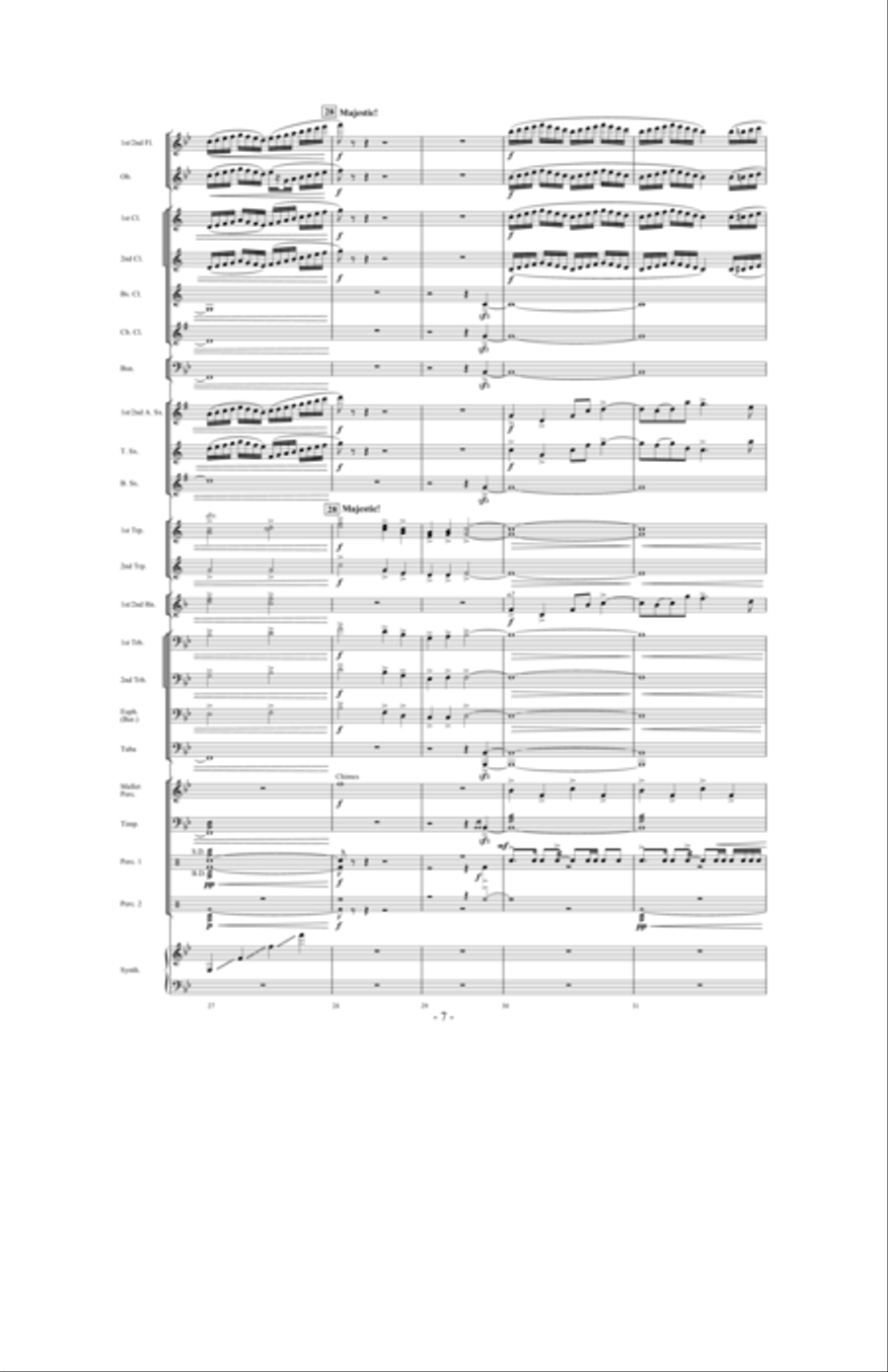 Earhart Earhart Concert Band scores gallery preview page 6