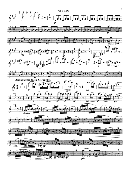 Beethoven: Violin Sonata, Op. 12 No. 2