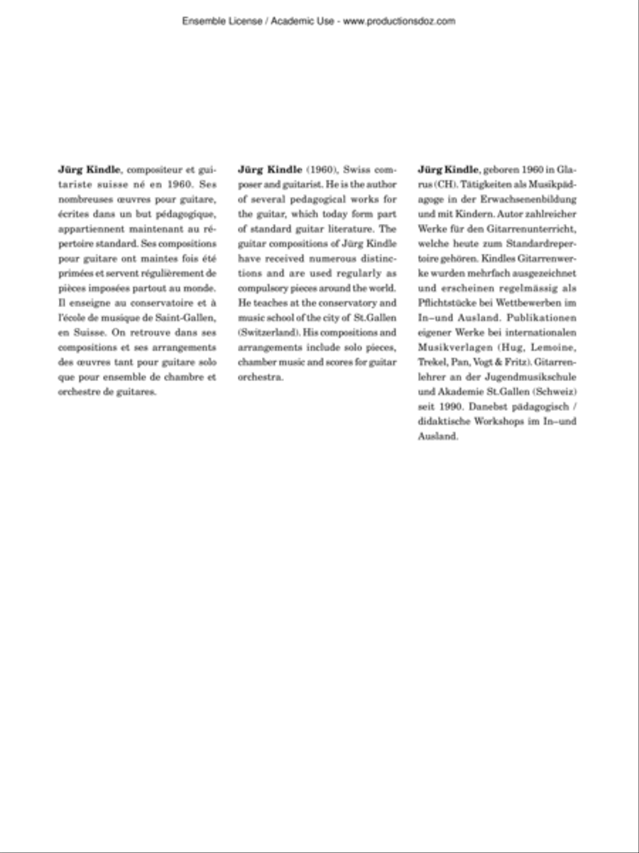 Gospel Guitar Ensemble scores gallery preview page 2