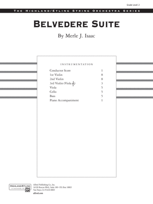 Belvedere Suite: Score