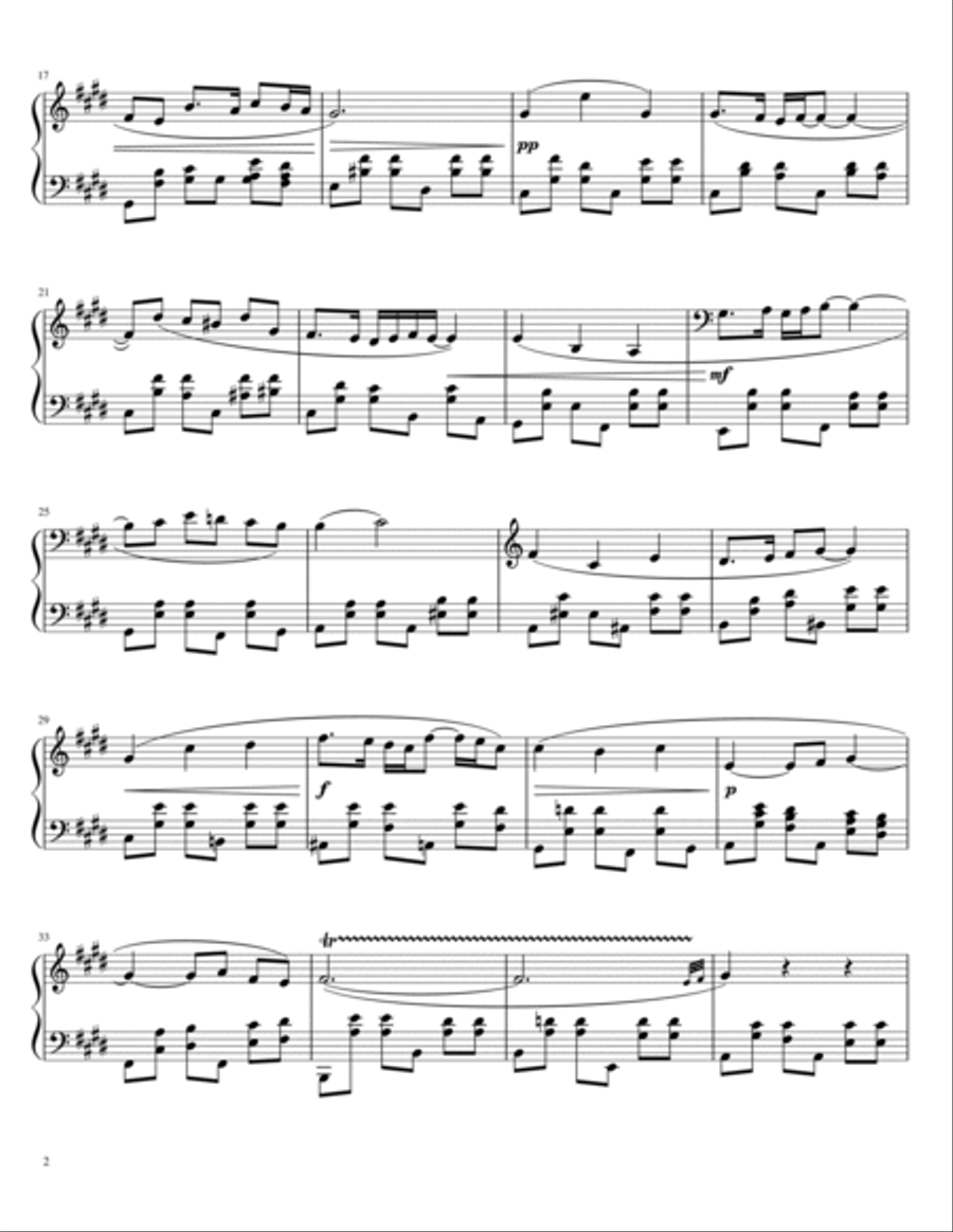 Ravel - Piano Concerto in G major - II. Adagio assai M.83 - For Solo Piano Original Piano Solo scores gallery preview page 2