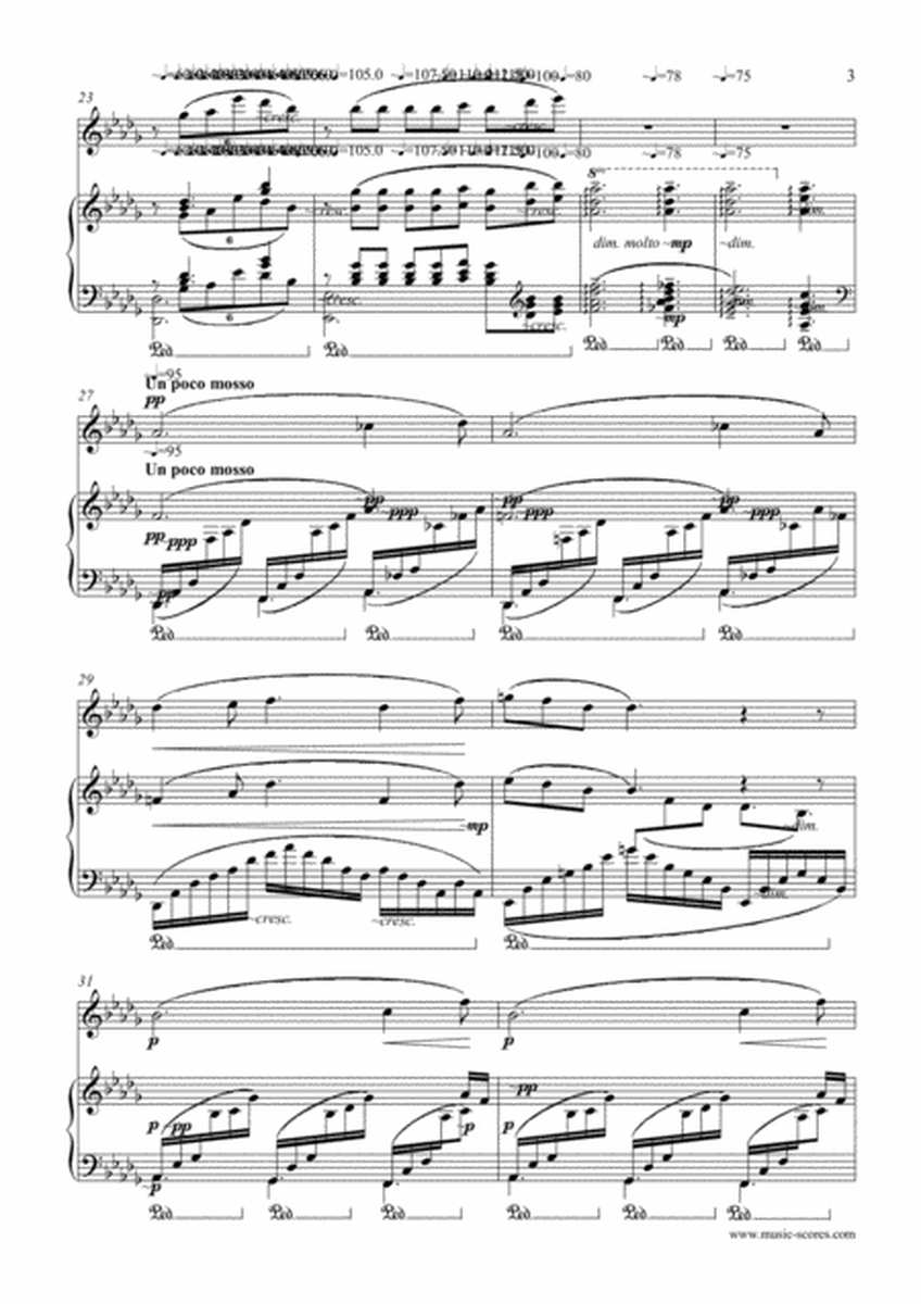 Clair de Lune - Flute & Piano image number null