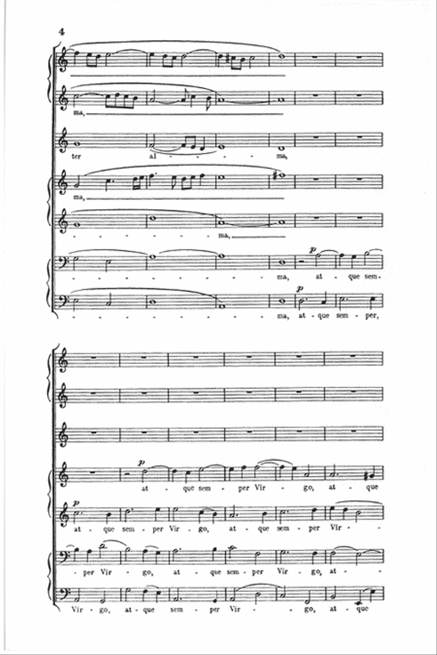 Ave Maris Stella - SSATBB SSATBB scores gallery preview page 4