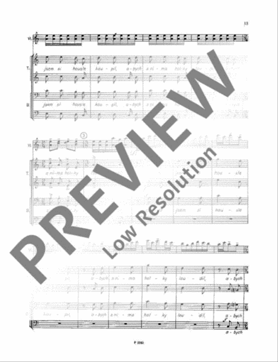 Spring is Opening Men's Choir scores gallery preview page 14