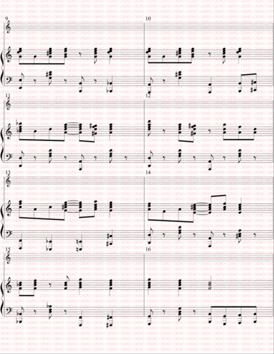 Cindy's Rag Piano Solo scores gallery preview page 2