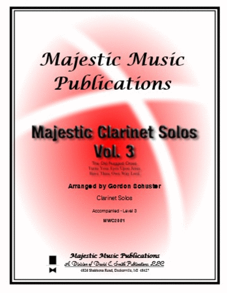 Majestic Clarinet Solos, Volume 3