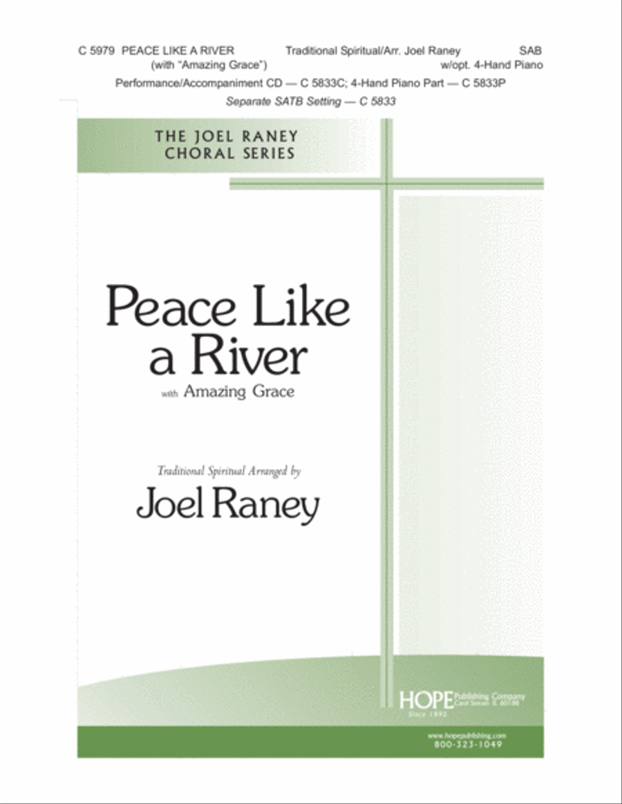 Peace Like a River 3-Part scores gallery preview page 2