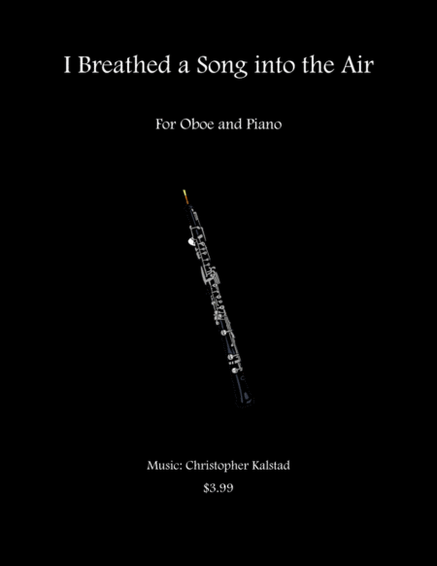 I Breathed a Song into the Air (Oboe and Piano) image number null