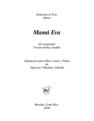 Mamá Eva - For Horn, Oboe and Piano