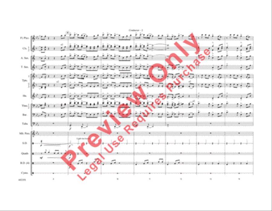 Some Nights Marching Band scores gallery preview page 3