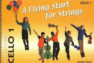 Book cover for Flying Start For Strings Cello Book 1