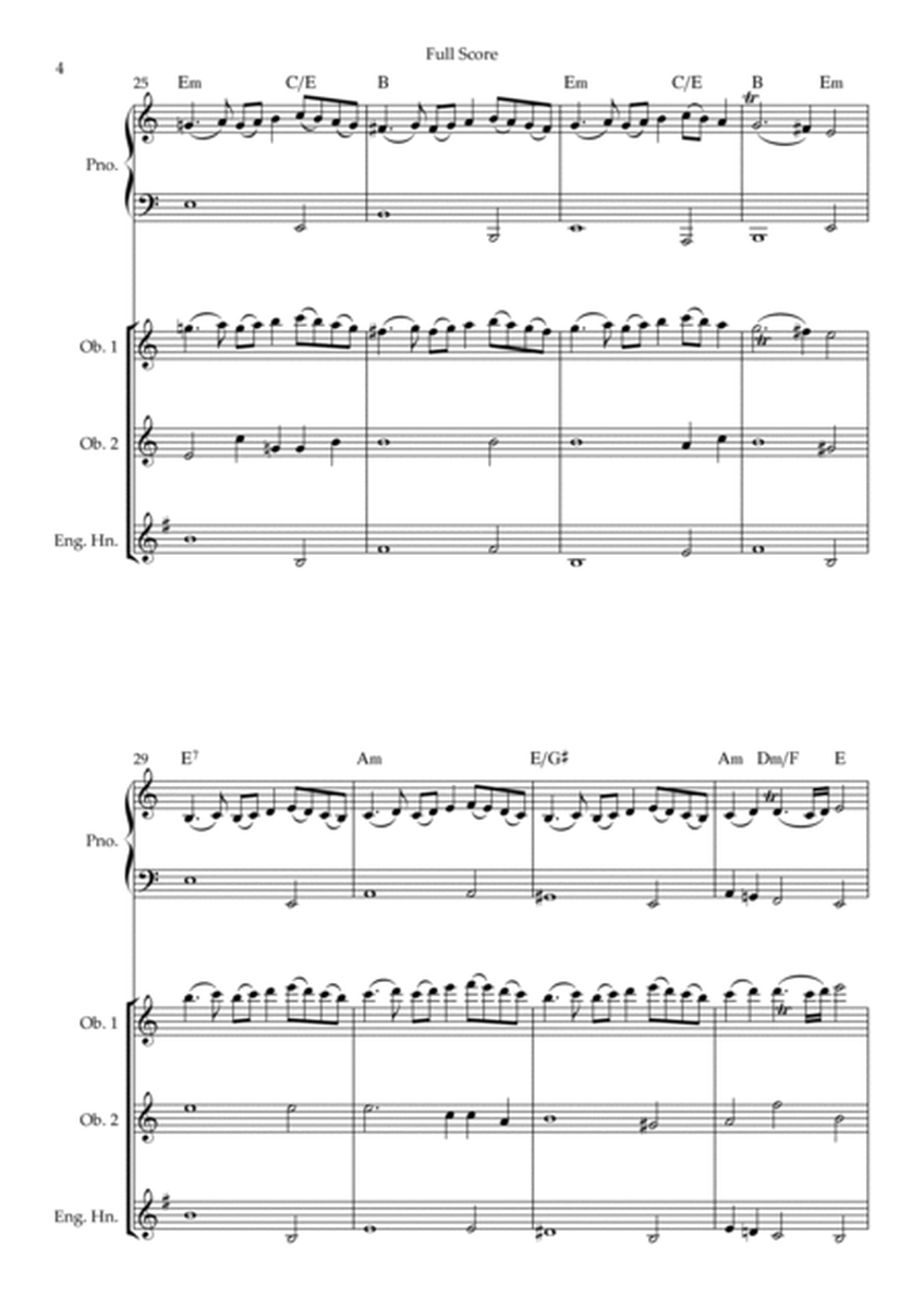 Rondeau (from Abdelazer) for Woodwind Trio and Piano Accompaniment with Chords image number null