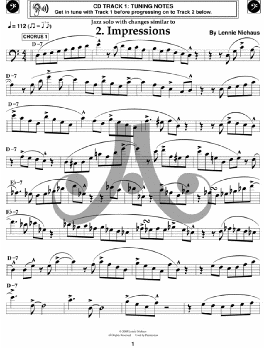 Vol. 54 Maiden Voyage Trombone Solos image number null