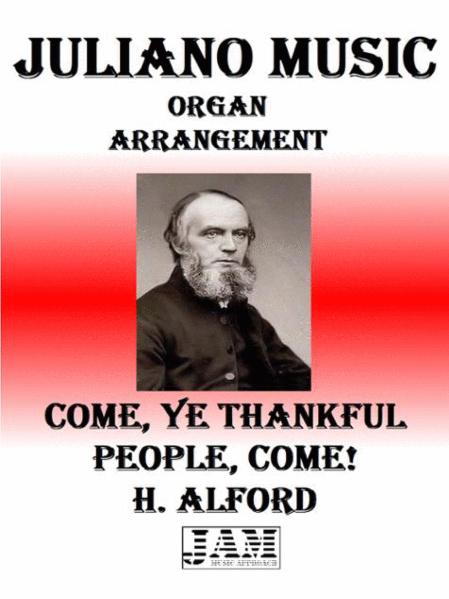 COME,YE THANKFUL PEOPLE, COME - H. ALFORD (HYMN - EASY ORGAN) image number null