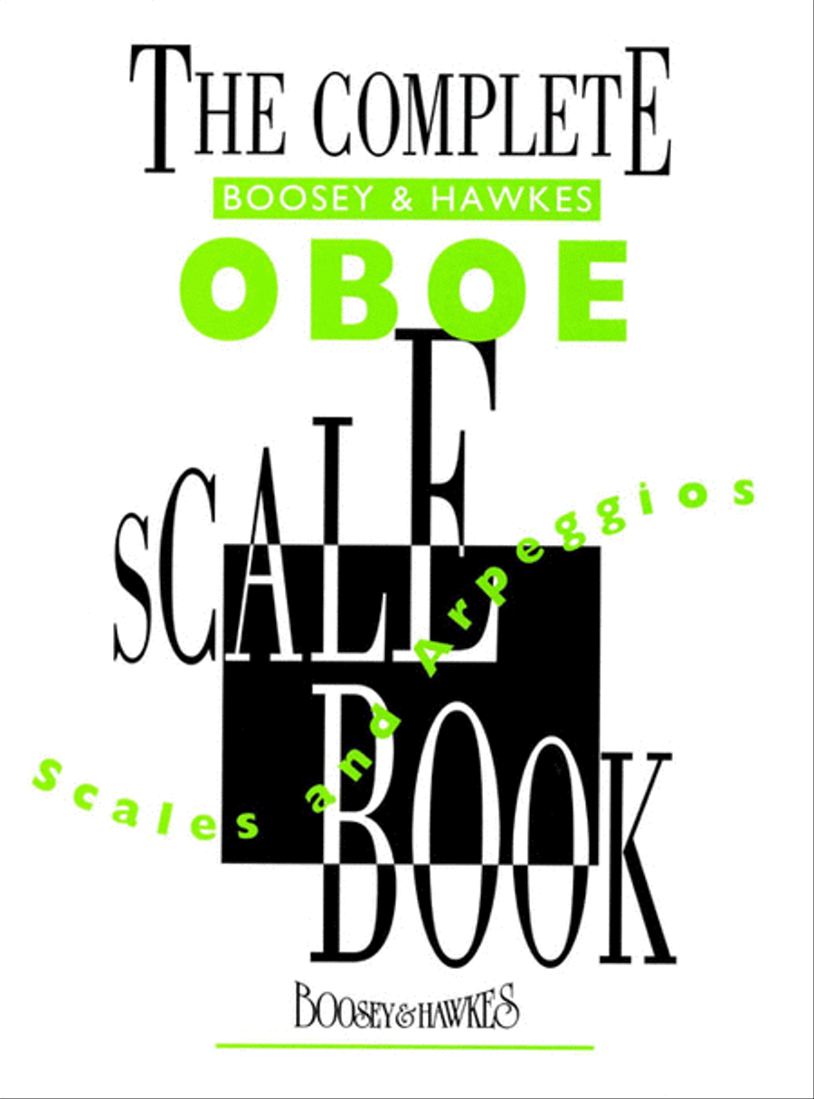 The Complete Boosey & Hawkes Scale Book Oboe Solo scores gallery preview page 1